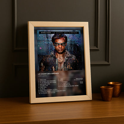 Cadre photo Album Le chant des sirènes d'Orelsan