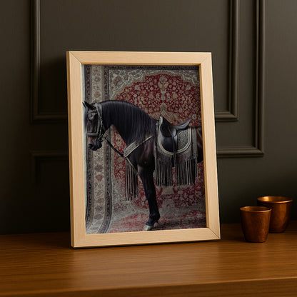 Cadre photo Équitation - Cheval Tapis Rouge