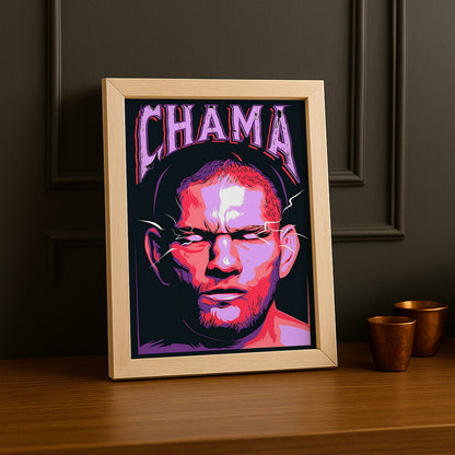 Cadre photo UFC - Perreira Chama