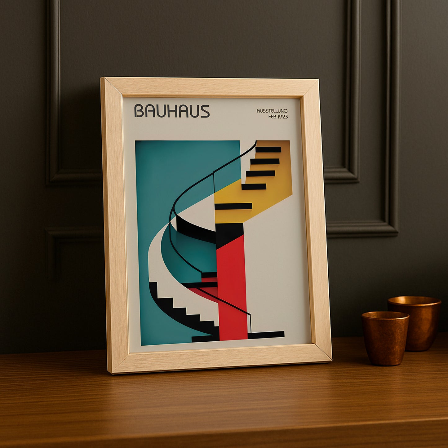 Cadre photo Bauhaus Feb 1923