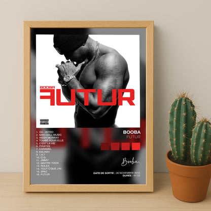 Poster - Album Booba Futur