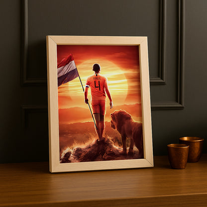 Cadre photo Virgil Van Dijk