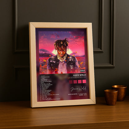 Poster Juice Wrld - Album Legends never die