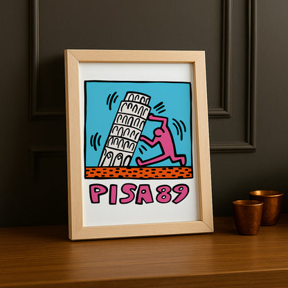 Cadre photo Keith Haring