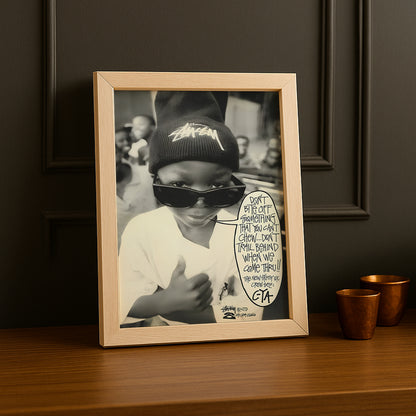 Poster Stüssy - Little Boy