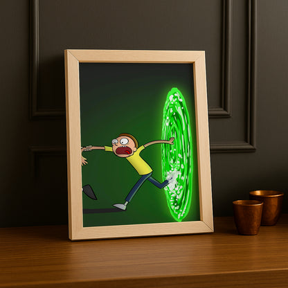 Cadre photo de Rick et Morty