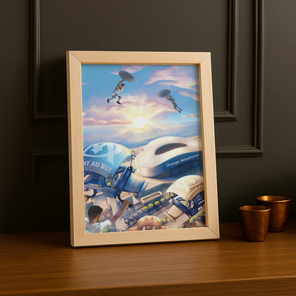 Olympique de Marseille - Poster