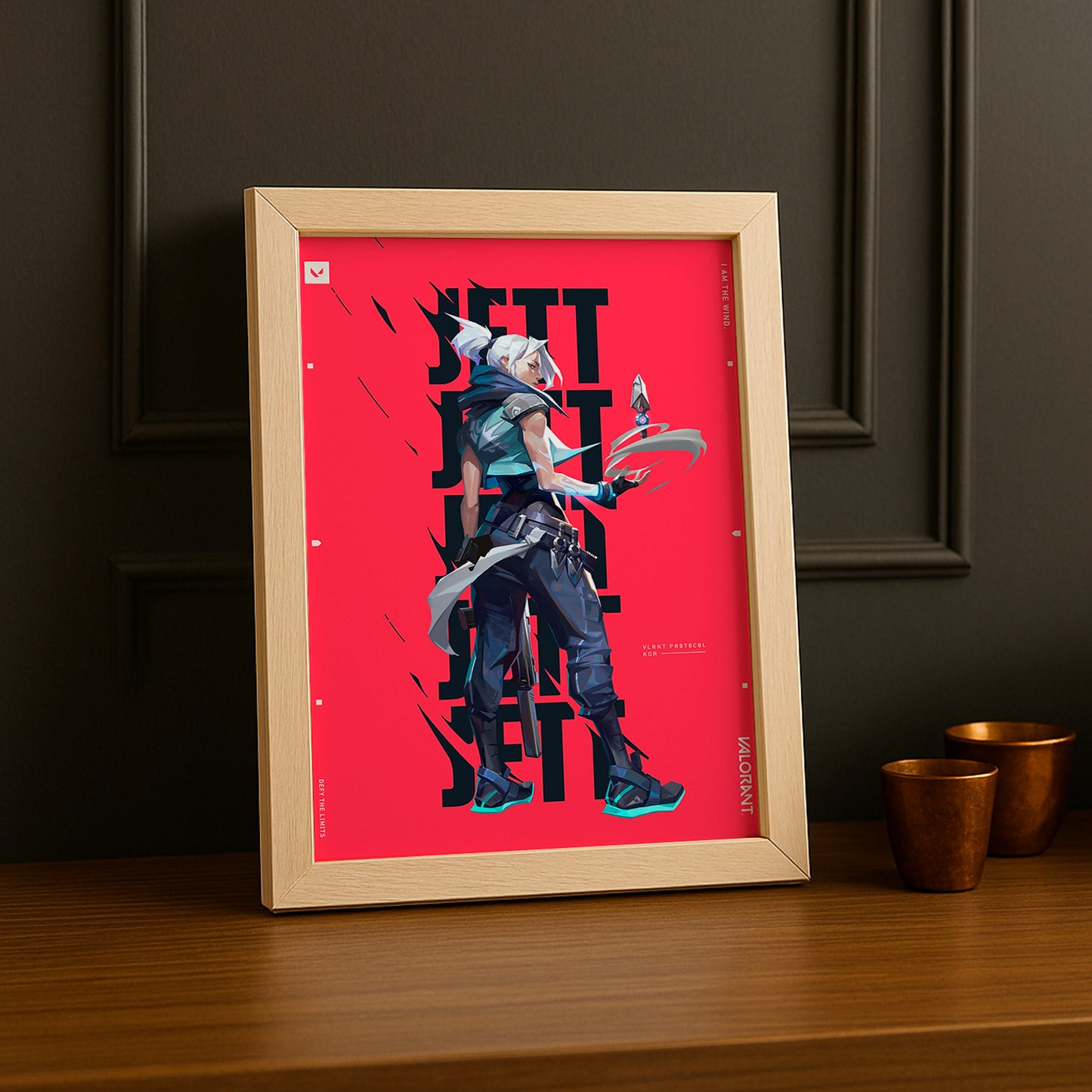 Cadre Photo Valorant - Jett