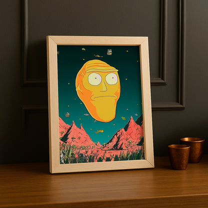 Cadre photo de Rick et Morty