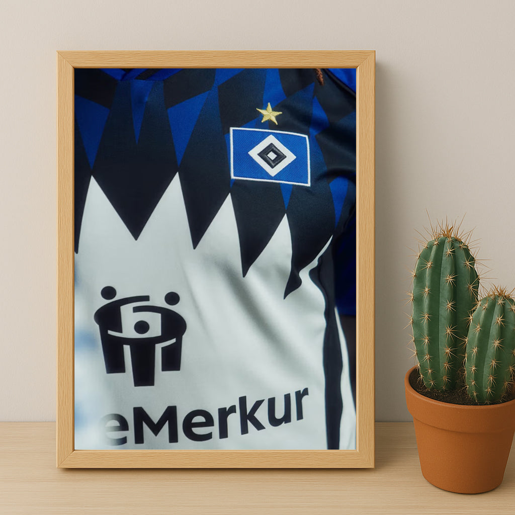 Poster Maillot Football - Hambourg Kit 25-26