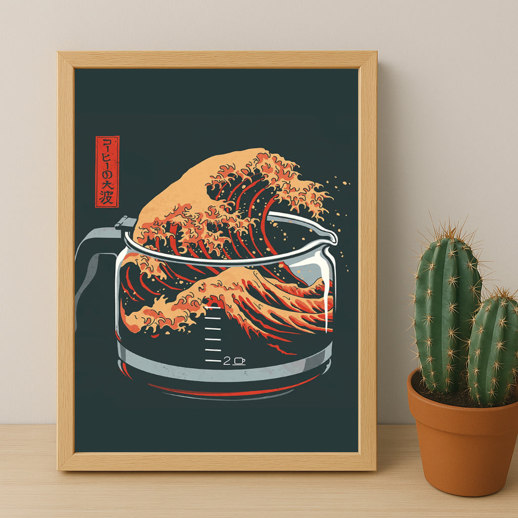 Cadre photo Coffee Lover - Coffee Wave
