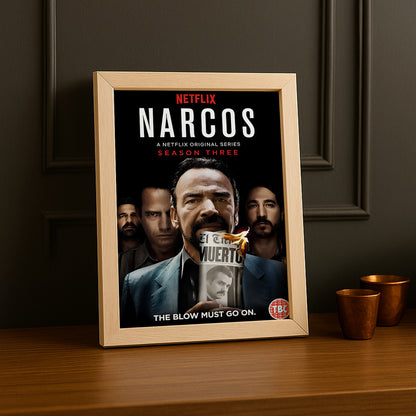 Cadre photo Narcos