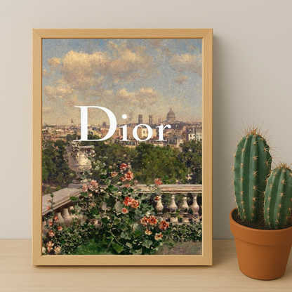 Cadre photo Dior Art
