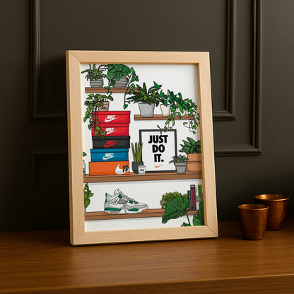 Cadre Photo Nike - Mur