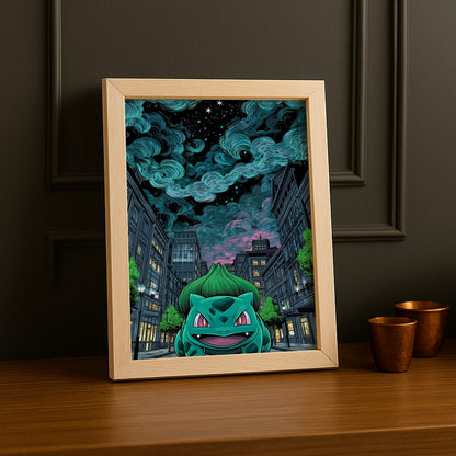 Cadre Photo Pokémon - Bulbizarre Street