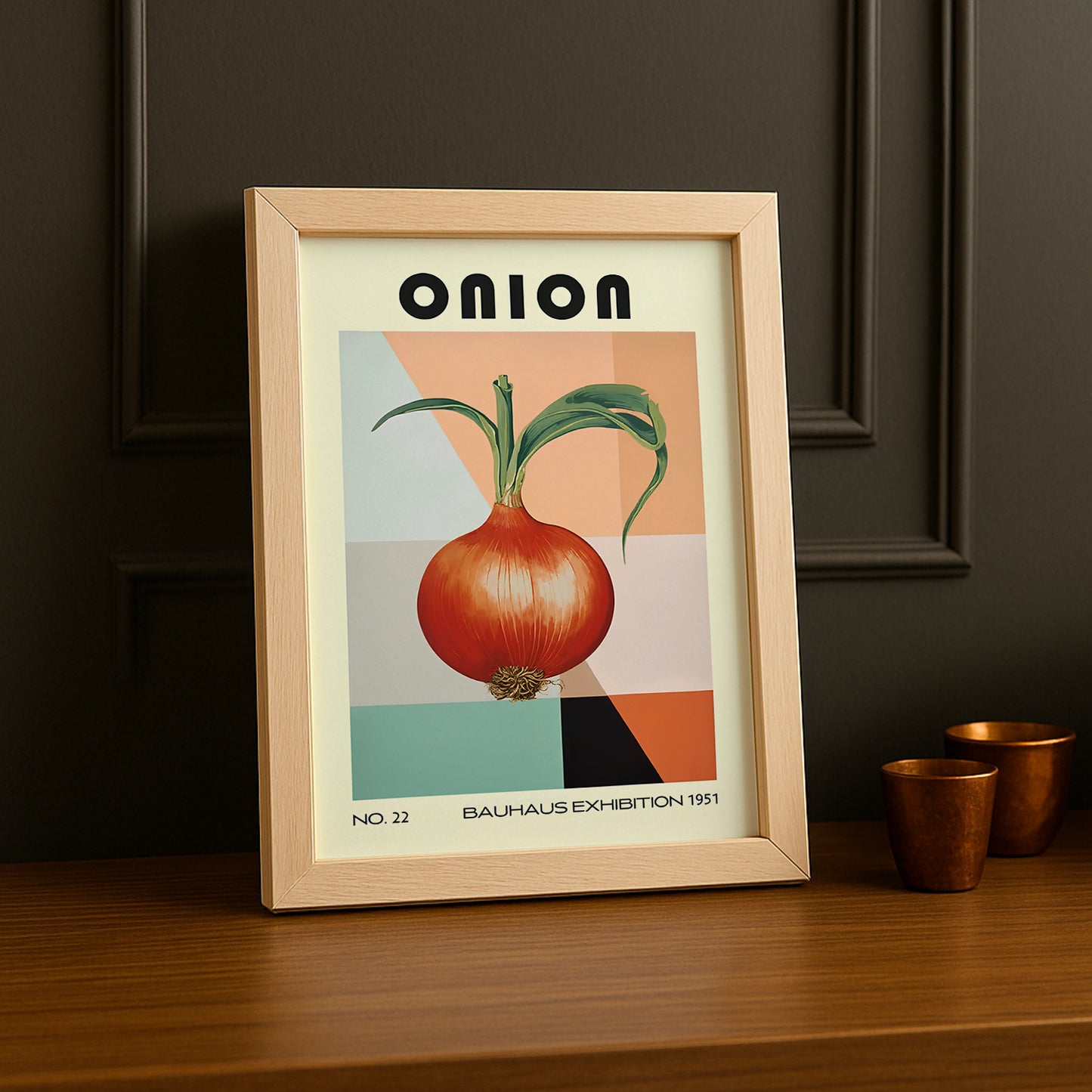 Cadre photo Bauhaus Onion