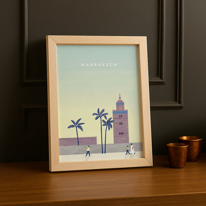 Maroc Marrakech - Poster