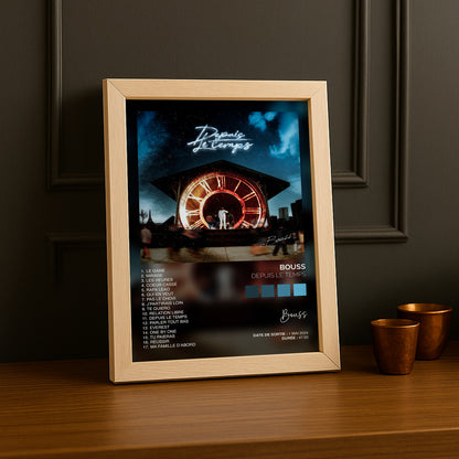 Cadre photo Album - Depuis le temps de Bouss