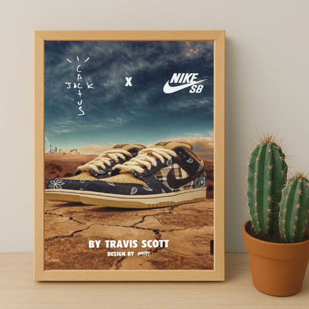 Poster Nike SB x Travis Scott