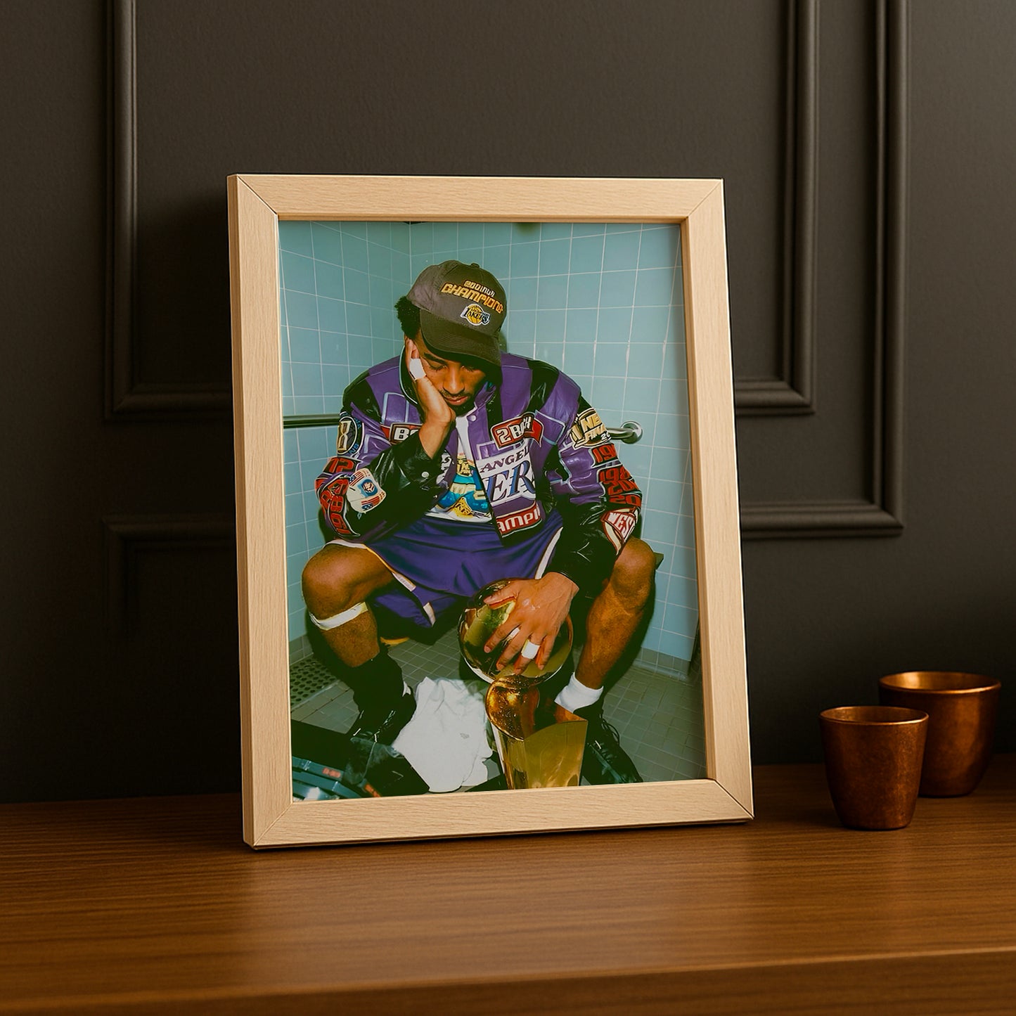 Cadre photo NBA - Kobe Bryant MVP