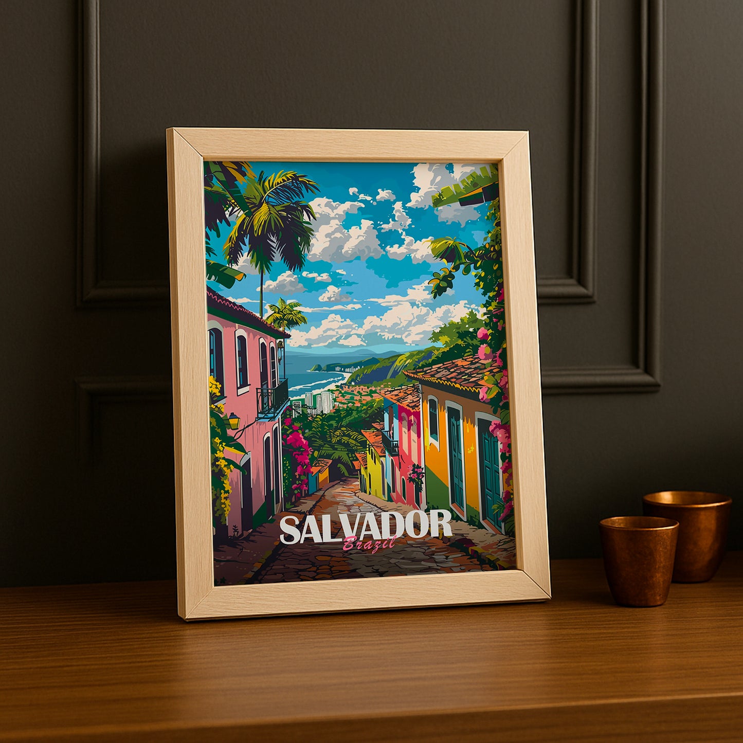 Cadre photo Salvador Brazil