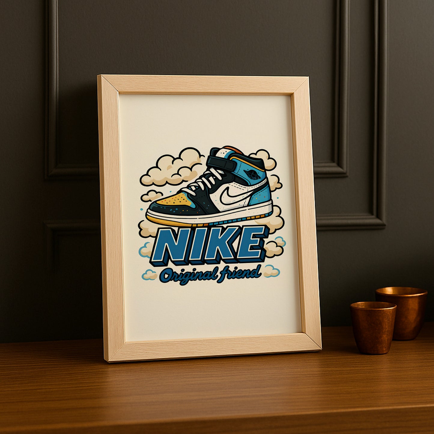 Poster Nike Air Jordan Illustration