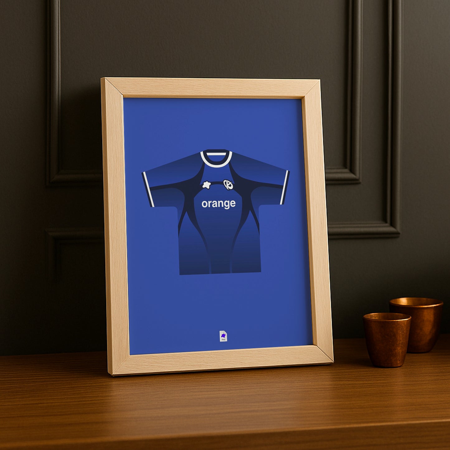 Cadre Photo Karmine Corp - Maillot Blue