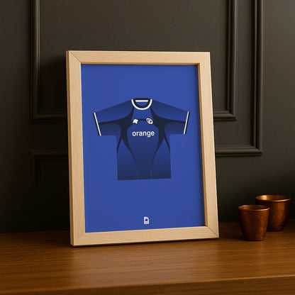 Cadre Photo Karmine Corp - Maillot Blue