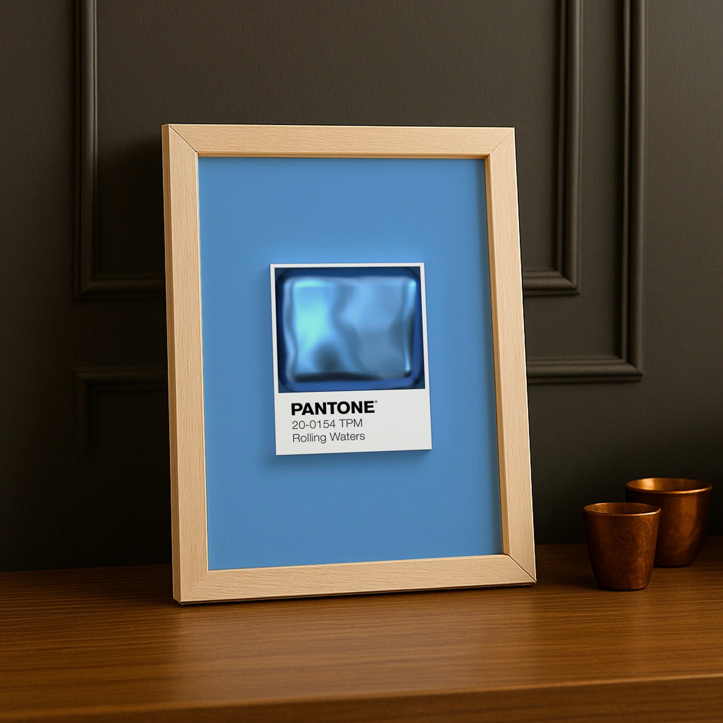 Cadre Photo Pantone Étiquette - Rolling Waters