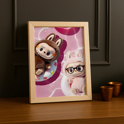 Poster Labubu - Summer Chill