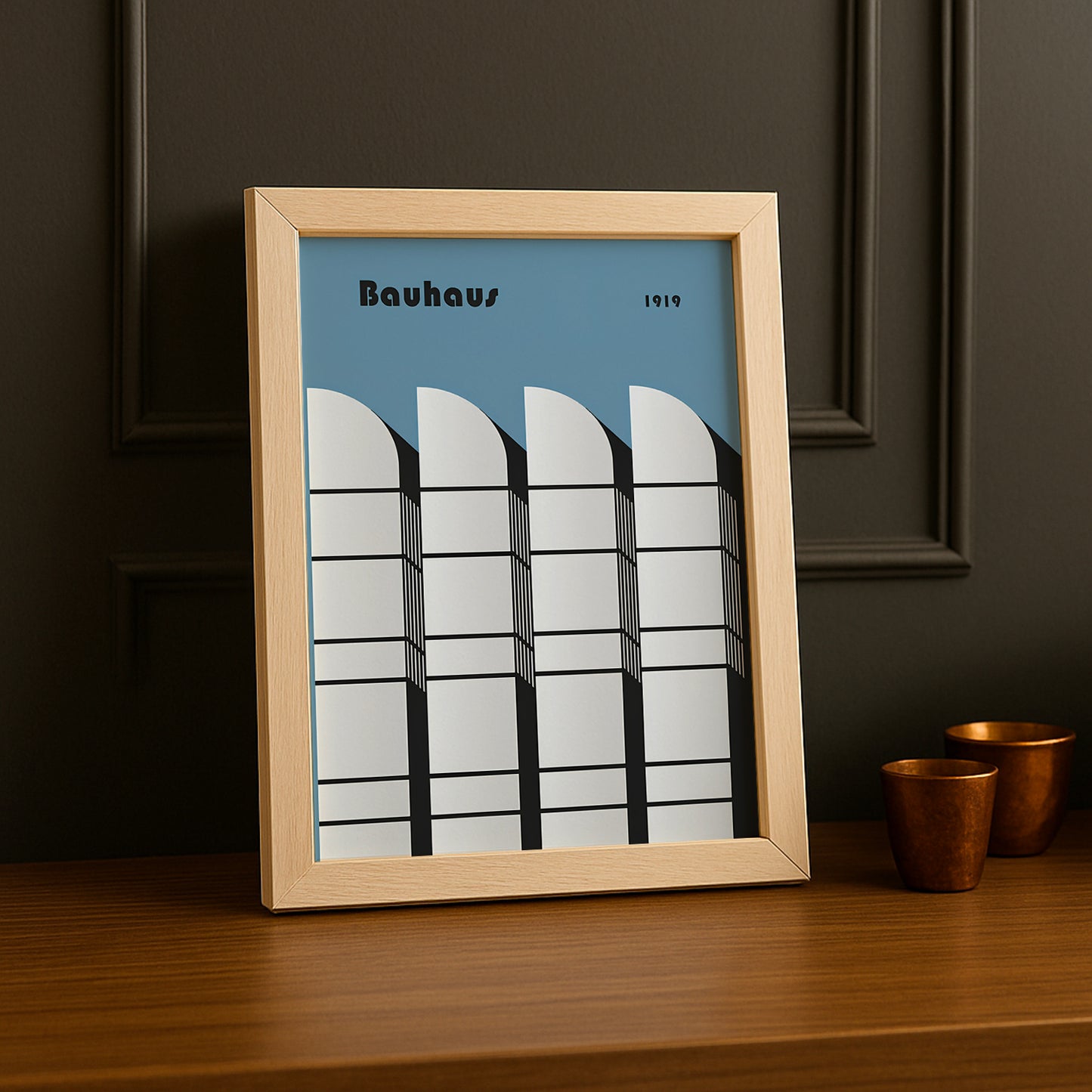 Cadre photo Bauhaus 1919