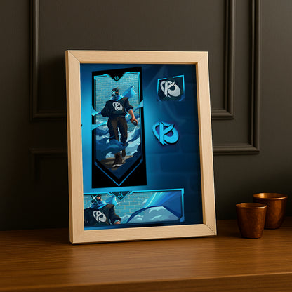 Cadre photo Karmine Corp