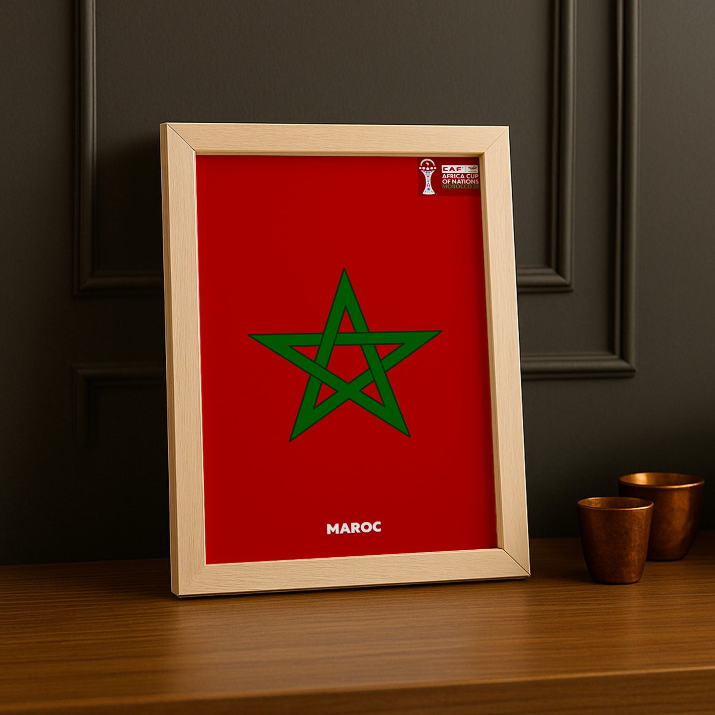 Cadre Photo CAN 2025 - Maroc