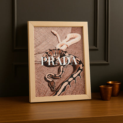 Cadre Photo Prada - Snakes