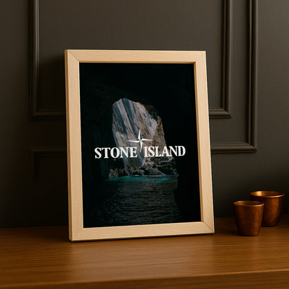 Poster Stone Island - Aesthetic Stone