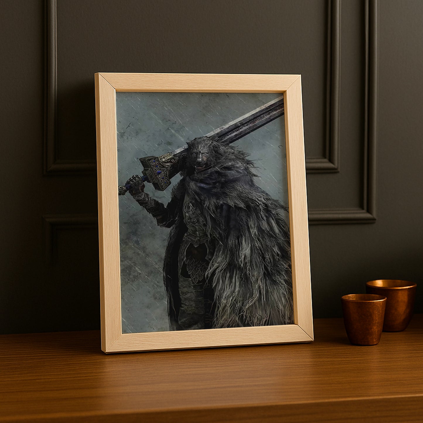 Cadre Photo Elden Ring - Blaidd the Half-Wolf