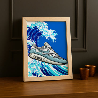 Cadre photo Nike Air Max Patta bleu