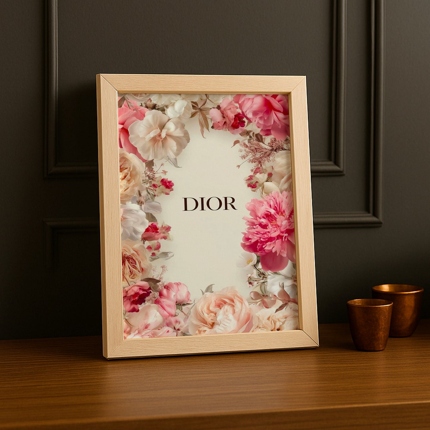 Cadre photo Christian Dior - Fleurs
