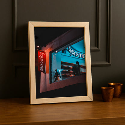 Poster Supreme - Devanture