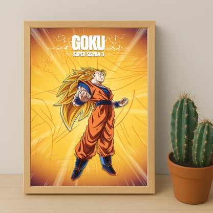 Poster Dragon Ball Z - Goku Super Saiyan 3