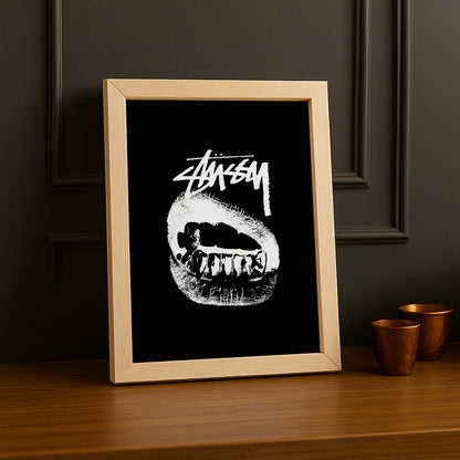 Cadre photo Stüssy Lips