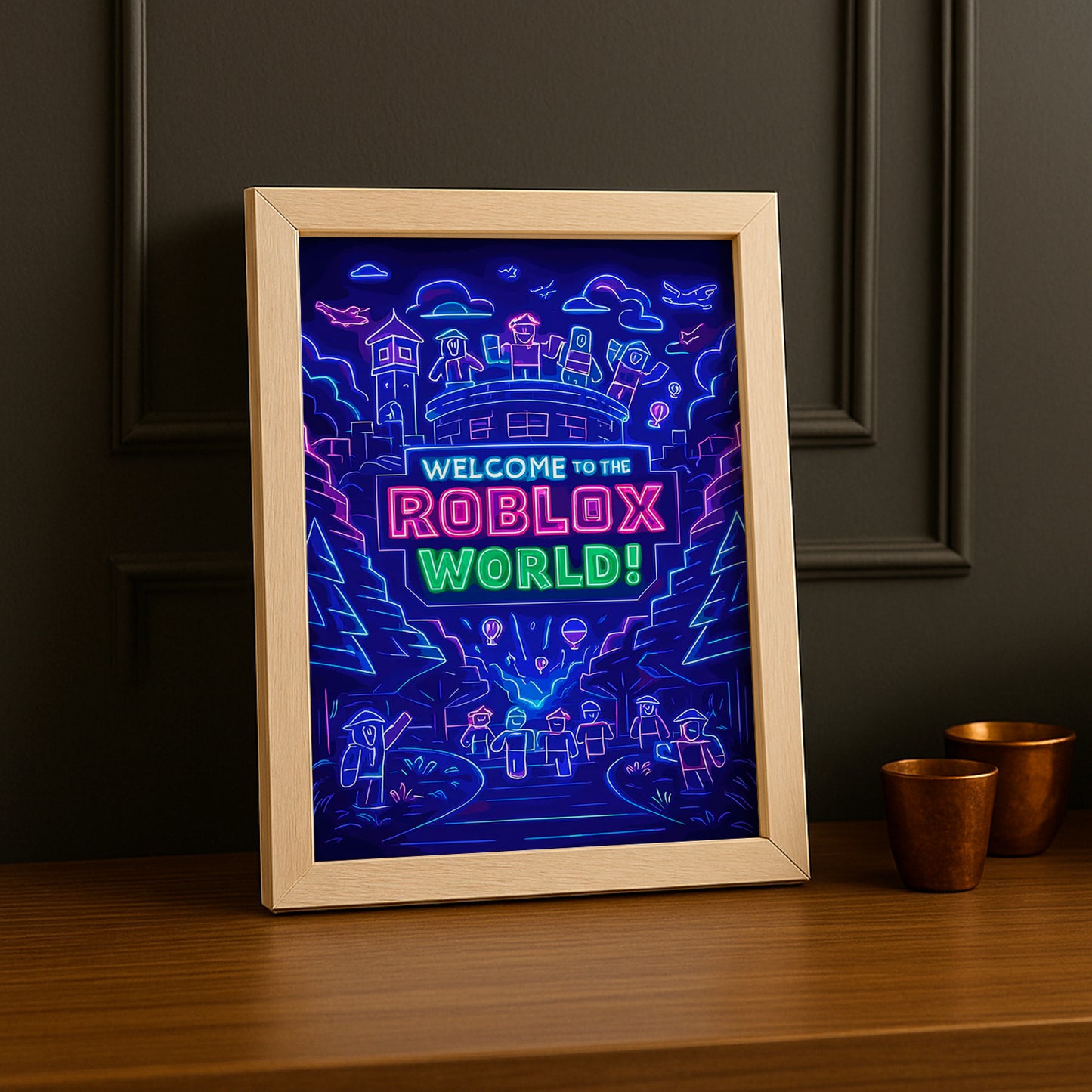 Cadre Photo Roblox - World