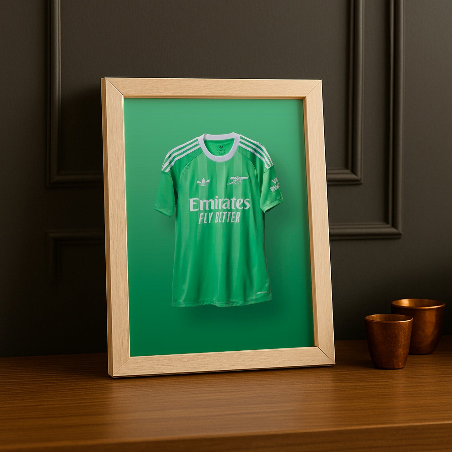 Cadre photo - Maillot vert Arsenal 25-26