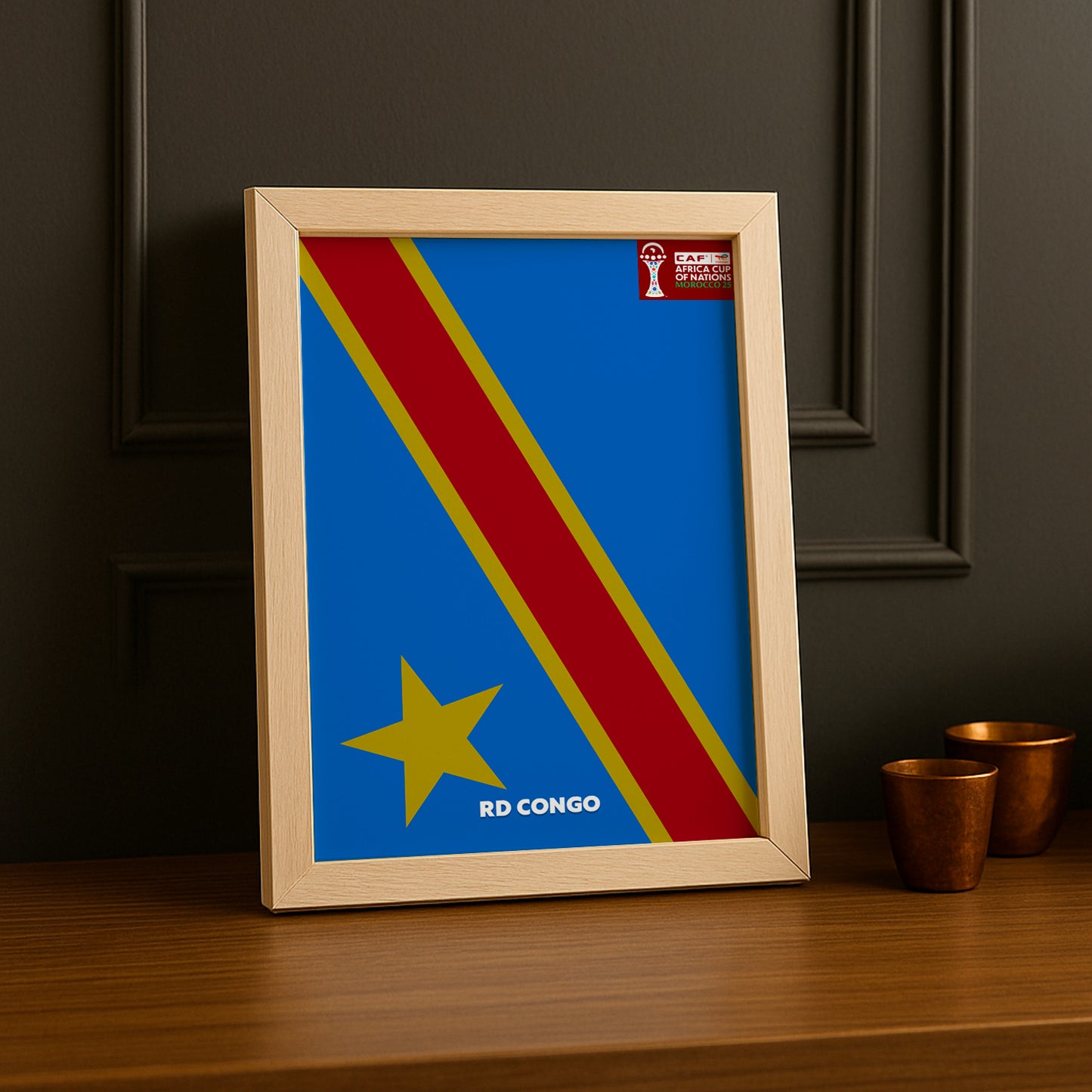 Cadre Photo CAN 2025 - RD Congo