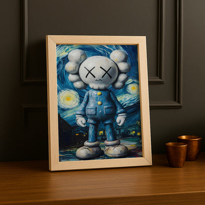 Poster Kaws - Companion Art
