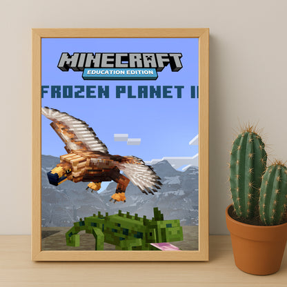 Cadre photo Minecraft - Frozen Planet