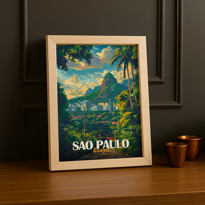 Cadre photo Sao Paulo Brazil