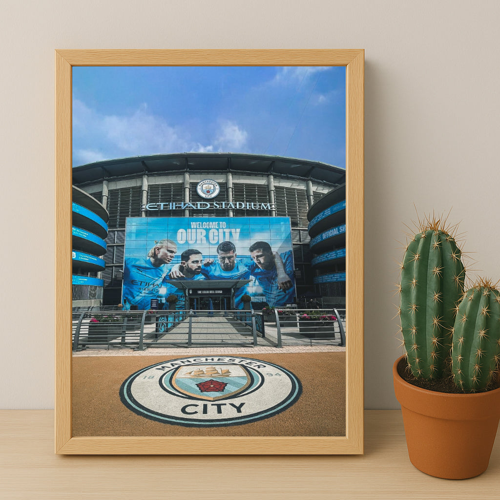 Poster Manchester City - Etihad Stadium