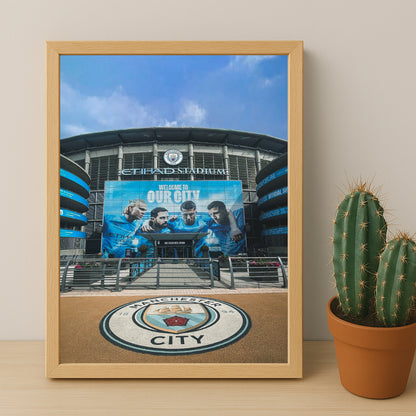 Poster Manchester City - Etihad Stadium