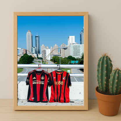 Cadre photo - Maillot Bournemouth 25-26
